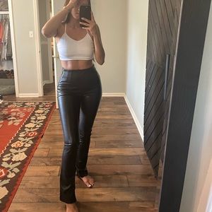 Zara Leather Pants